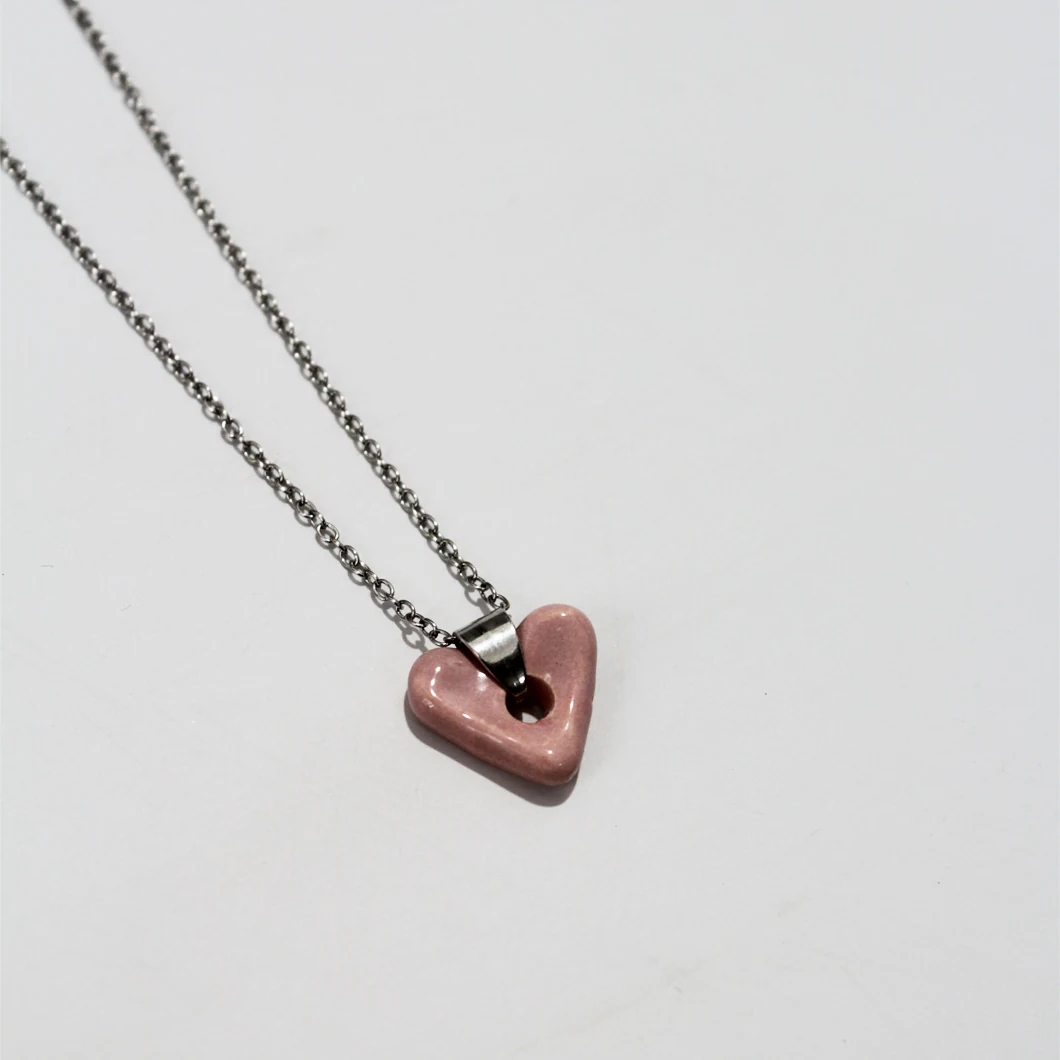 Colgante Corazón Malva de HAO