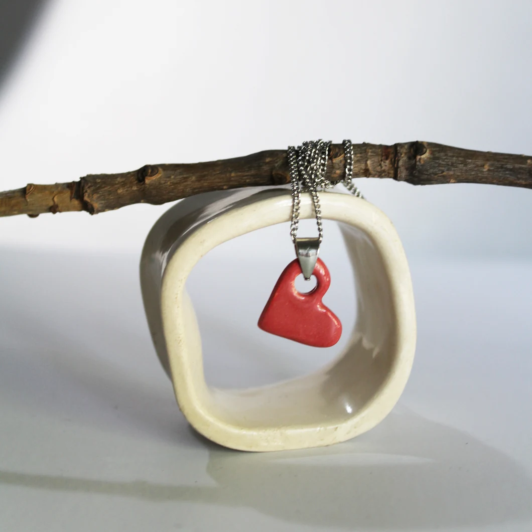 Colgante Corazón Blanco de HAO